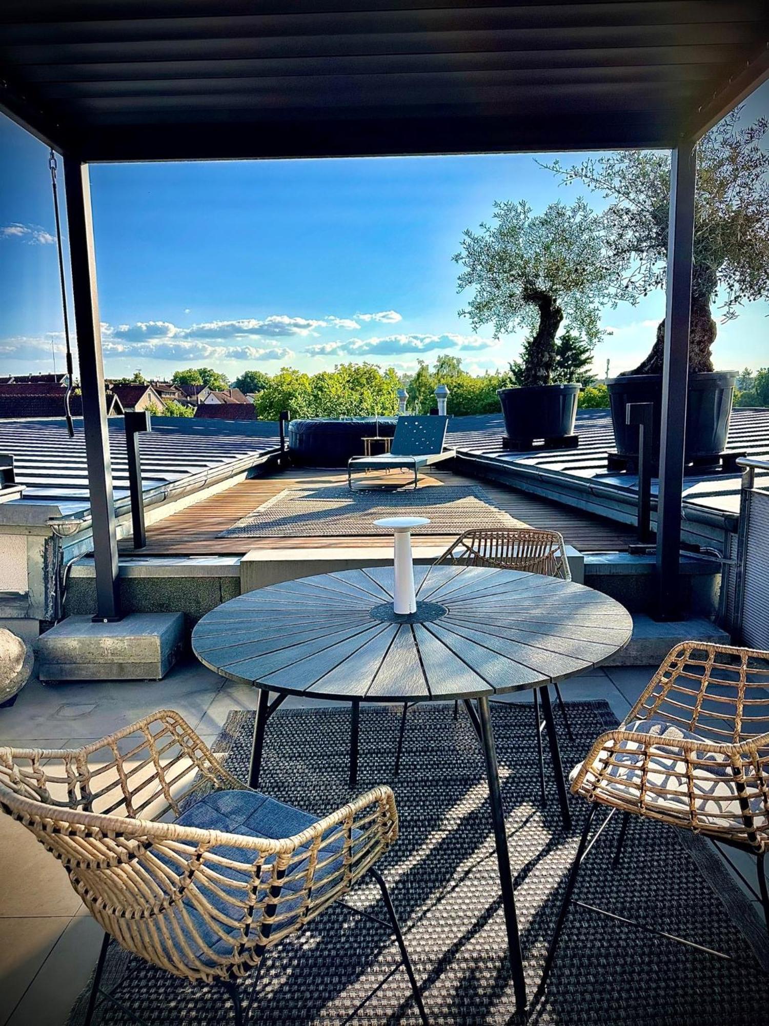 Luxus Loft Ueber Den Daechern Von Roding Dış mekan fotoğraf